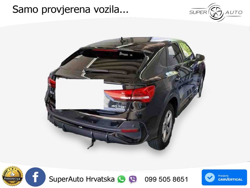 Audi Q3 40 TDI (200 KS) quattro S tronic S line LED+GR SJED+ACC
