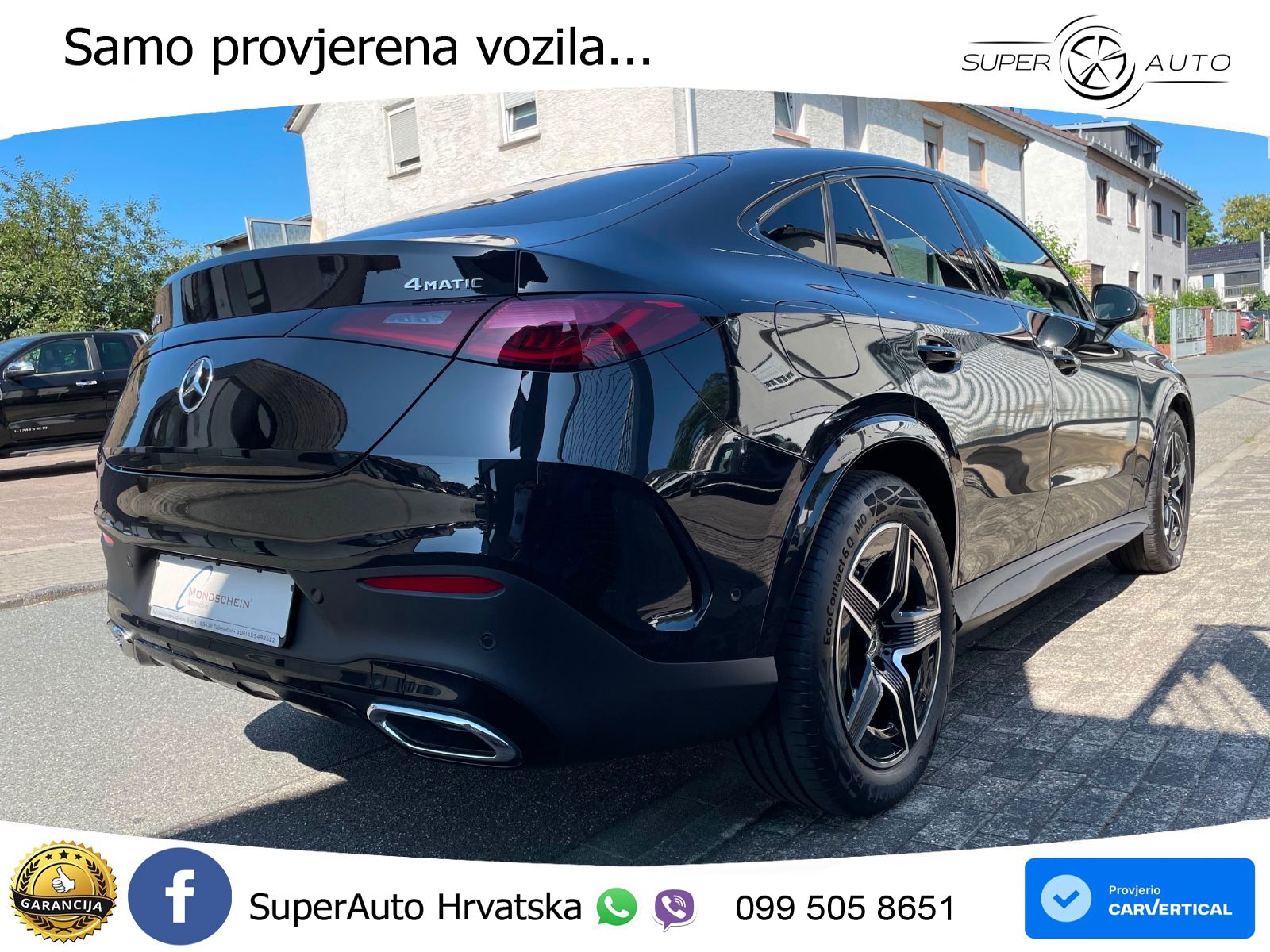 Mercedes GLC Coupe 200d (163 KS) 4MATIC 9G-TRONIC AMG ACC+GR SJED+360+PANO