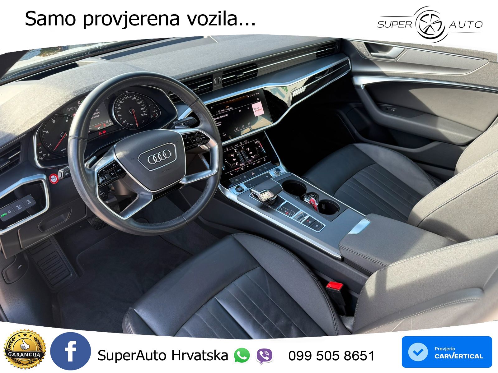 Audi A6 50 TDI V6 (286 KS) quattro tiptronic MATRIX+GR SJED+KAM