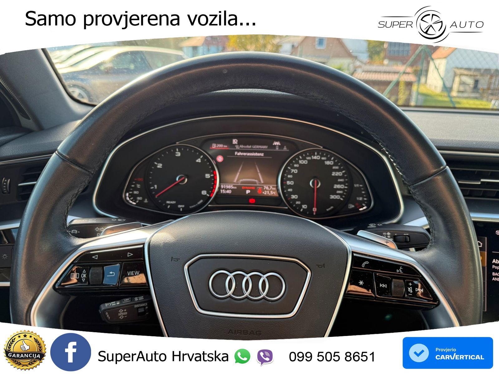 Audi A6 50 TDI V6 (286 KS) quattro tiptronic MATRIX+GR SJED+KAM
