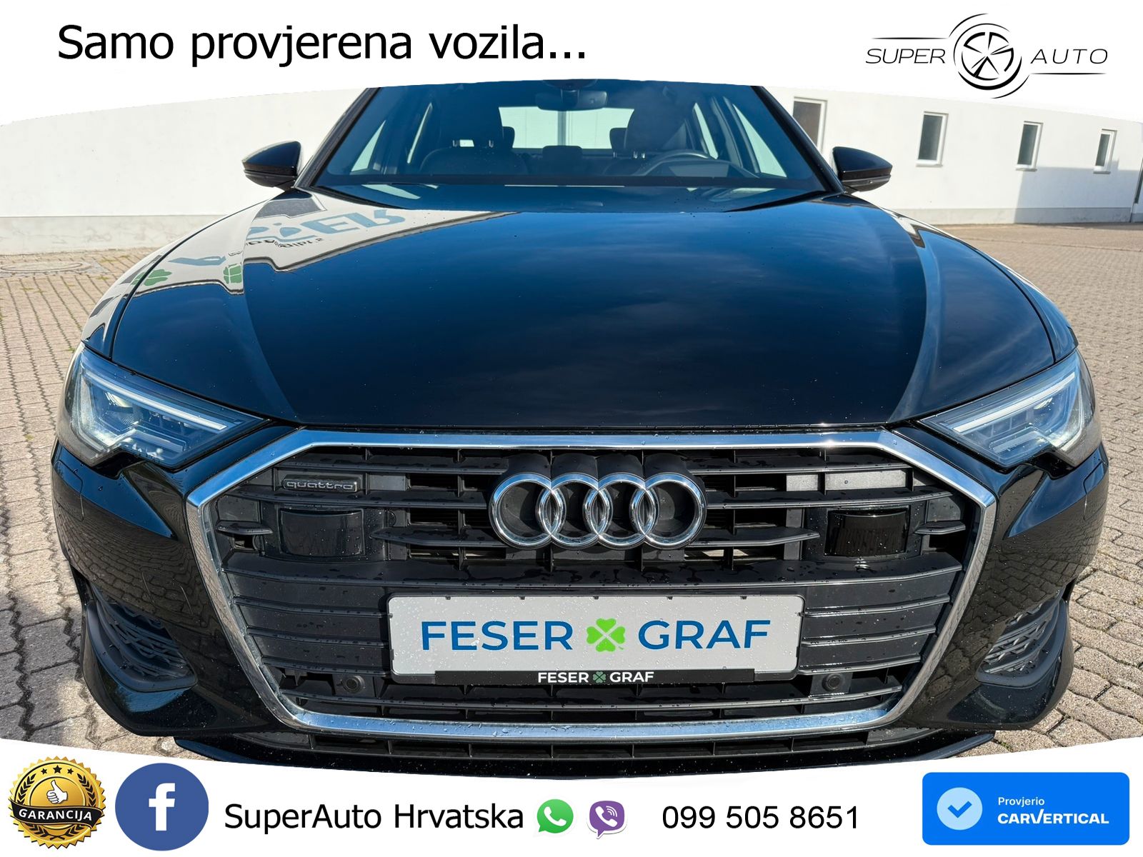 Audi A6 50 TDI V6 (286 KS) quattro tiptronic MATRIX+GR SJED+KAM