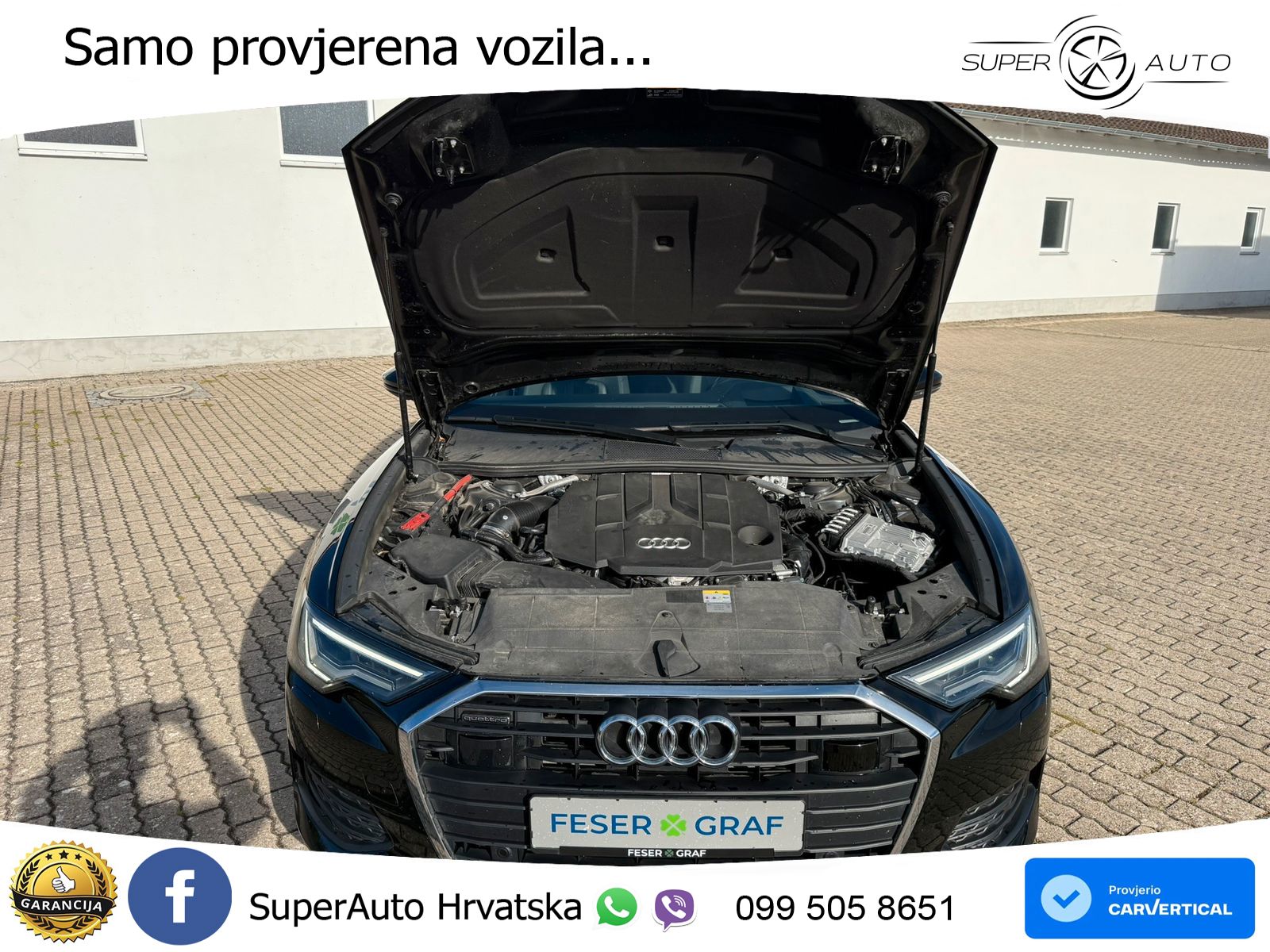 Audi A6 50 TDI V6 (286 KS) quattro tiptronic MATRIX+GR SJED+KAM