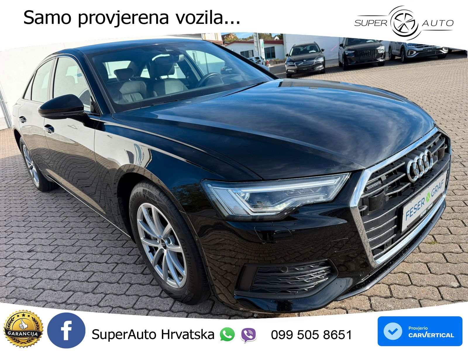 Audi A6 50 TDI V6 (286 KS) quattro tiptronic MATRIX+GR SJED+KAM