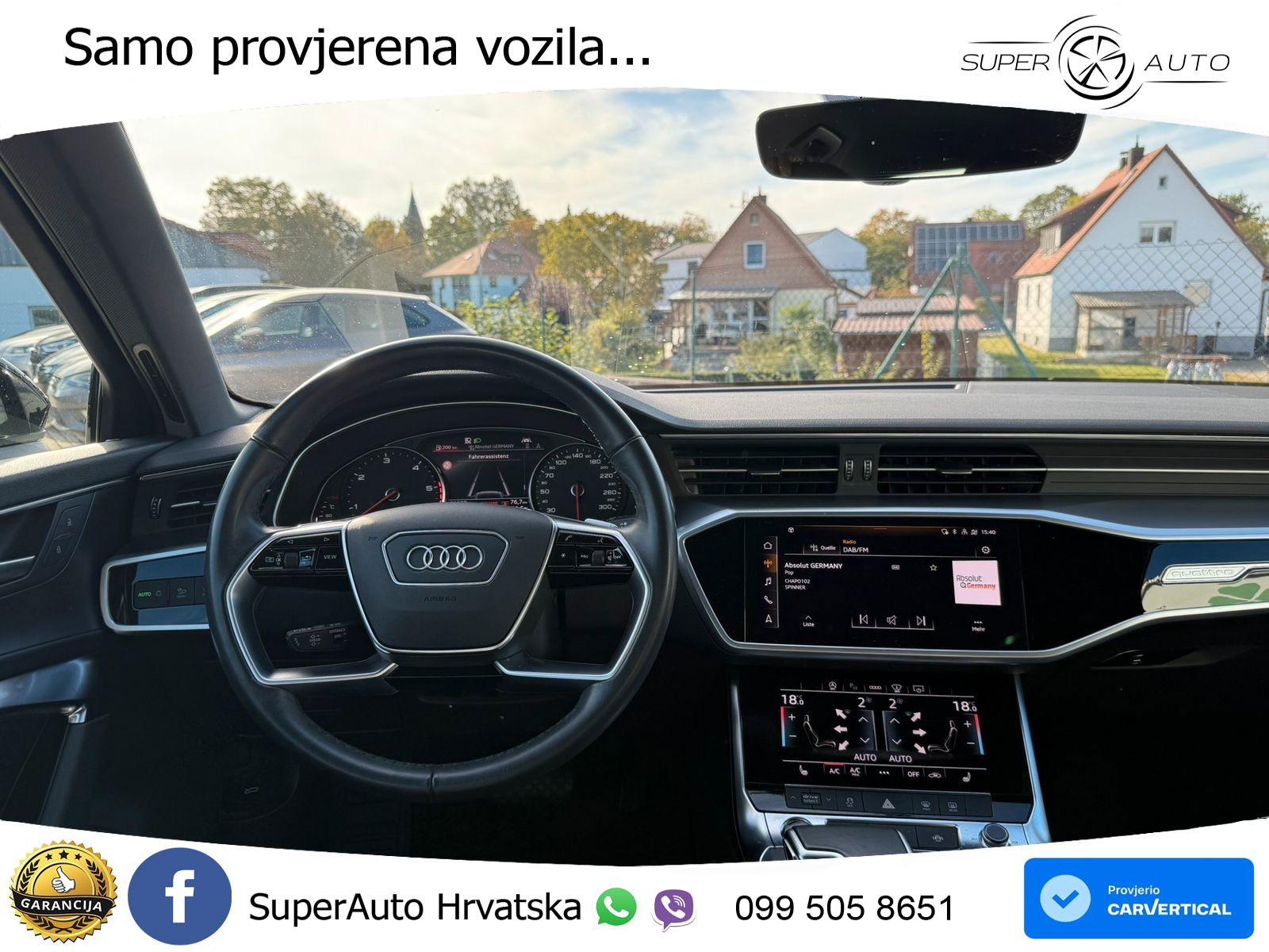Audi A6 50 TDI V6 (286 KS) quattro tiptronic MATRIX+GR SJED+KAM