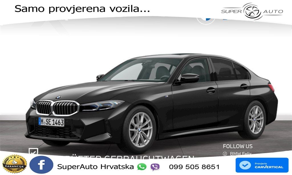 BMW 320i (184 KS) Steptronic M Sport LED+GR SJED+ACC
