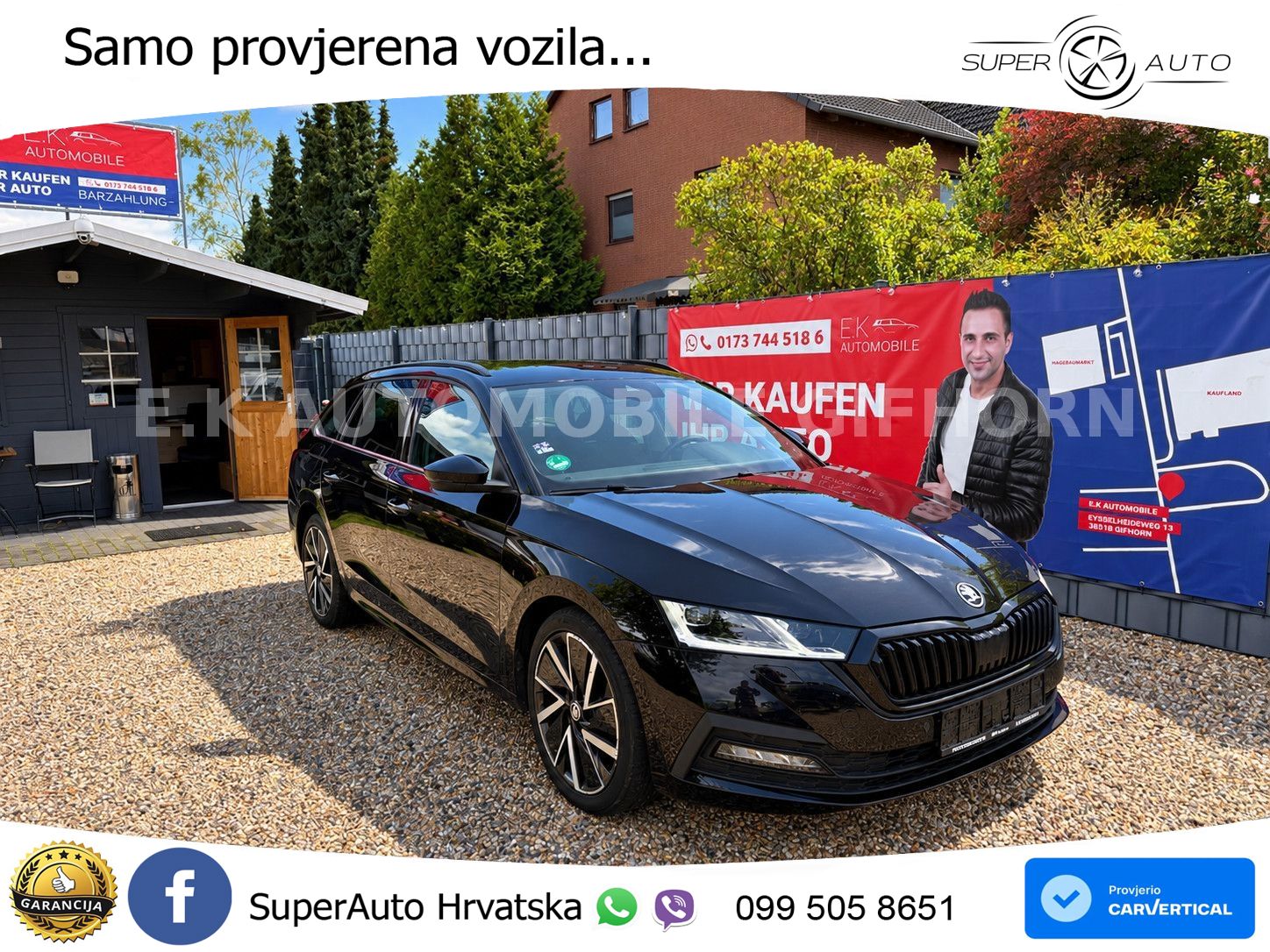 Škoda Octavia Combi 2.0 TDI (150 KS) DSG LED+GR SJED+ACC
