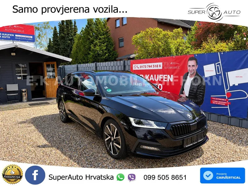 Škoda Octavia Combi 2.0 TDI (150 KS) DSG LED+GR SJED+ACC
