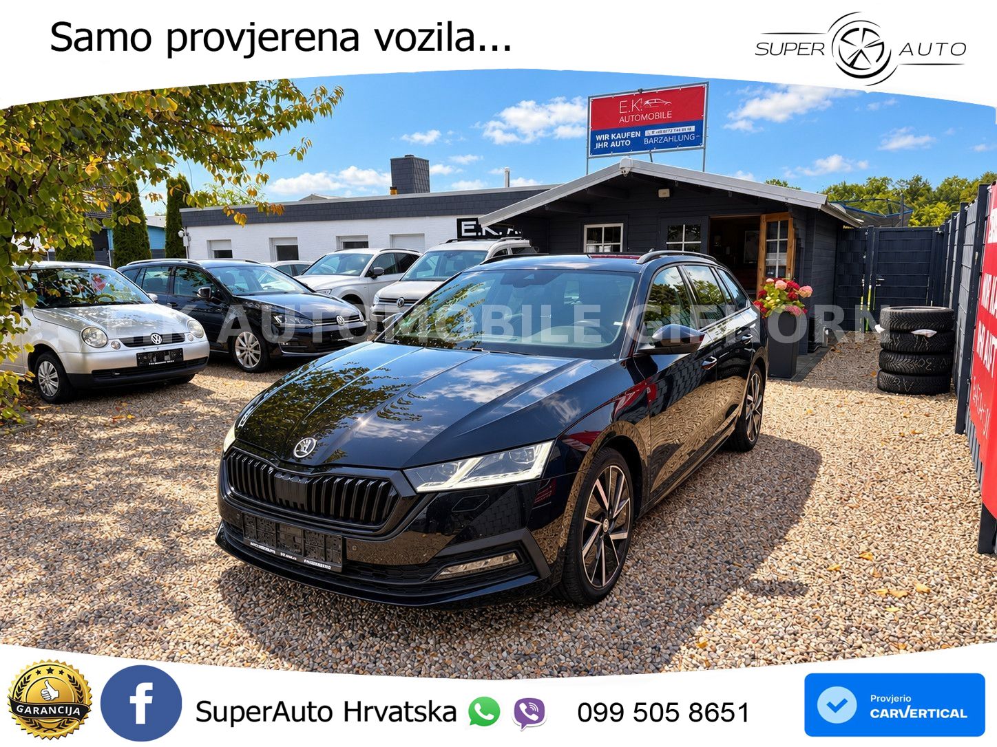 Škoda Octavia Combi 2.0 TDI (150 KS) DSG LED+GR SJED+ACC