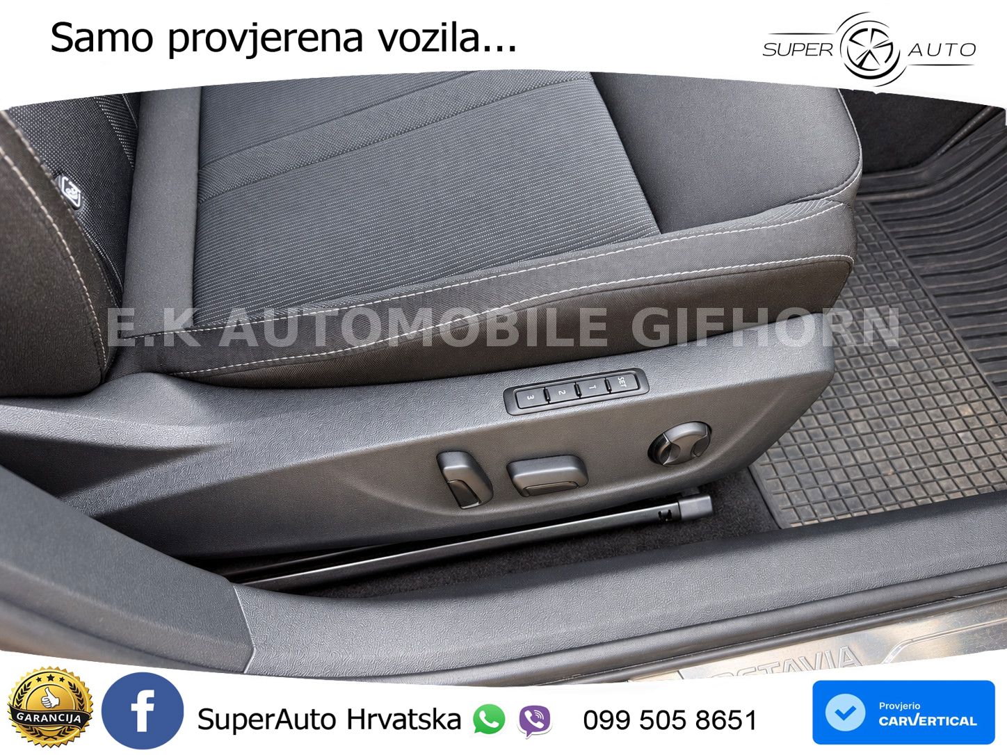 Škoda Octavia Combi 2.0 TDI (150 KS) DSG LED+GR SJED+ACC