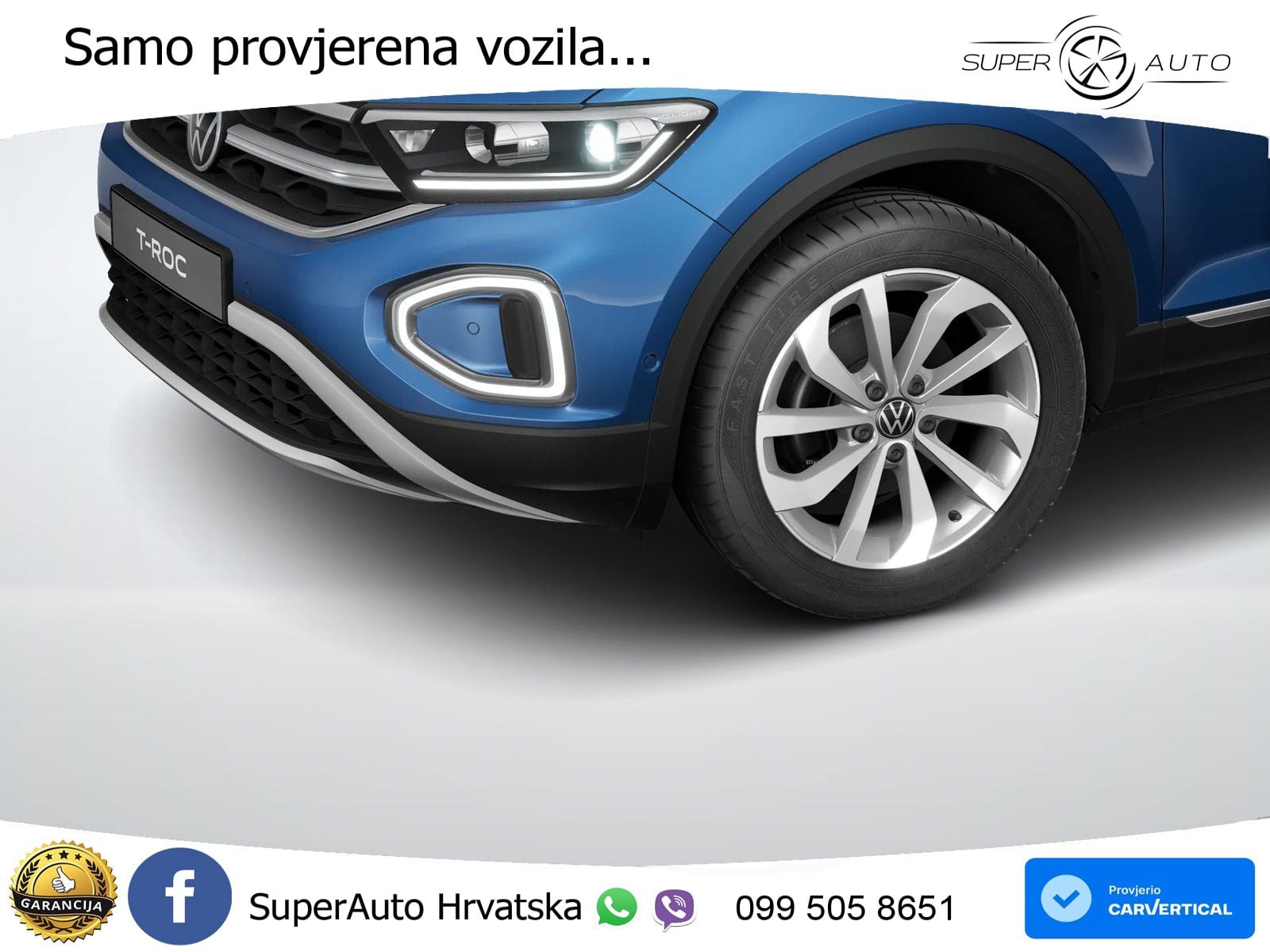 Volkswagen T-Roc 1.5 TSI (150 KS) DSG LED+GR SJED+ACC