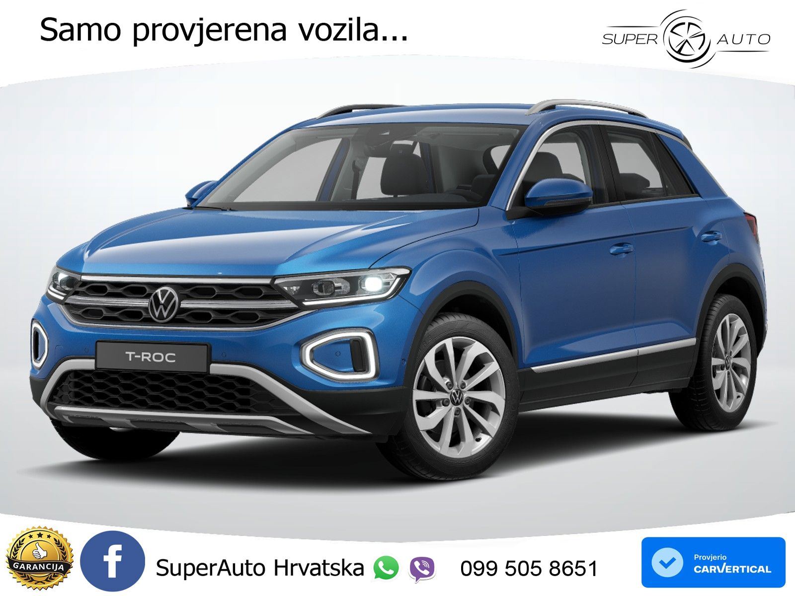 Volkswagen T-Roc 1.5 TSI (150 KS) DSG LED+GR SJED+ACC