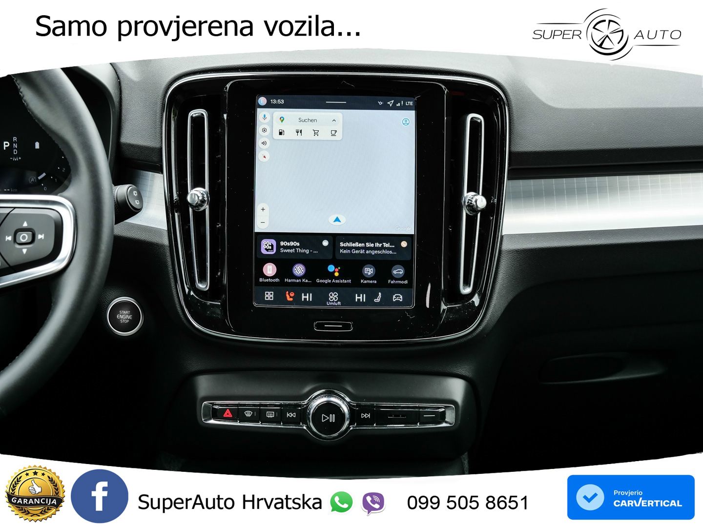 Volvo XC40 2.0 B3 163 KS Automatic LED+GR SJED+ACC