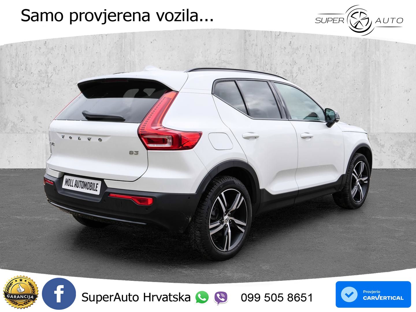 Volvo XC40 2.0 B3 163 KS Automatic LED+GR SJED+ACC