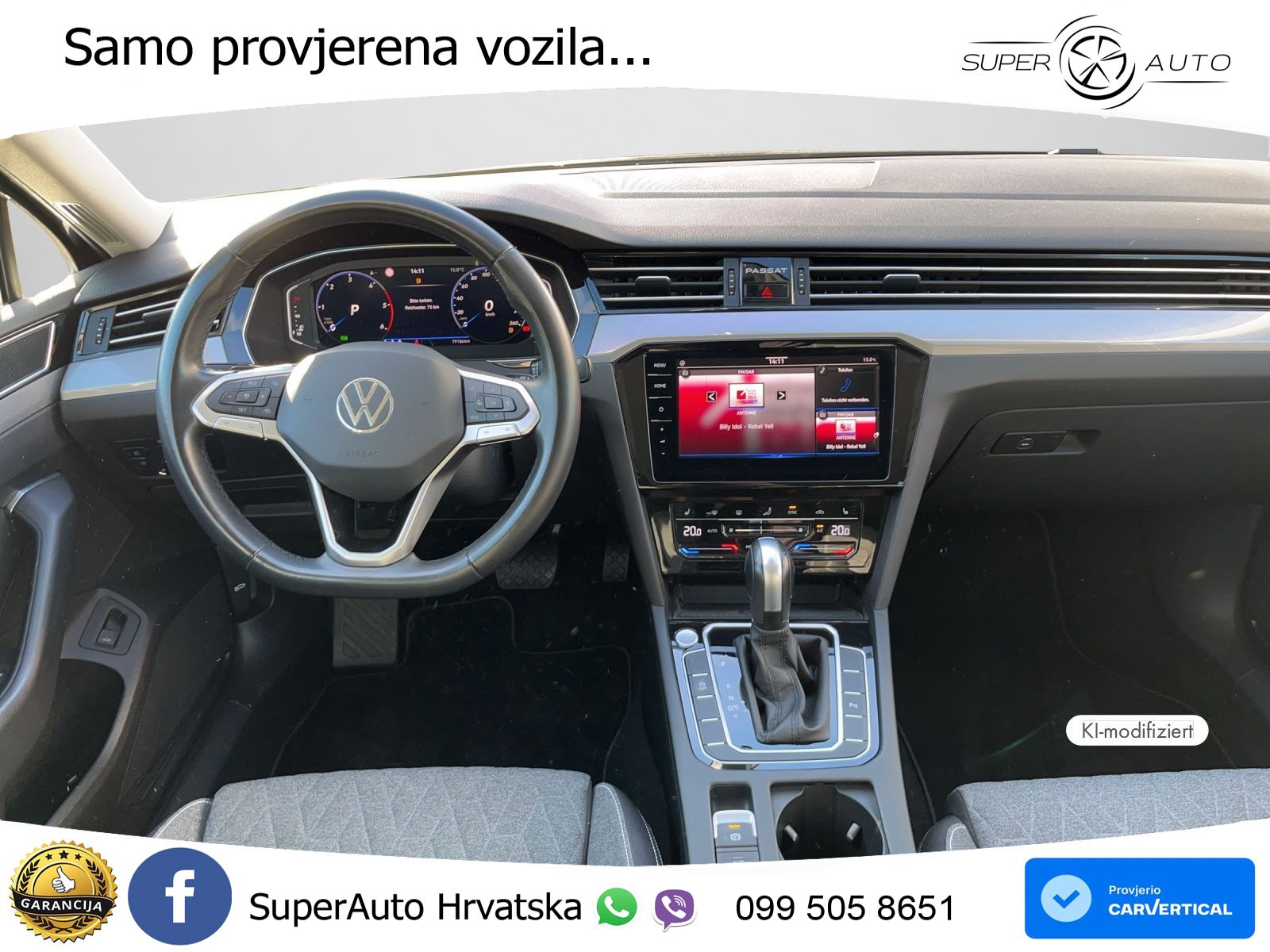 Volkswagen Passat Variant 2.0 TDI (150 KS) DSG Business LED+GR SJED+ACC
