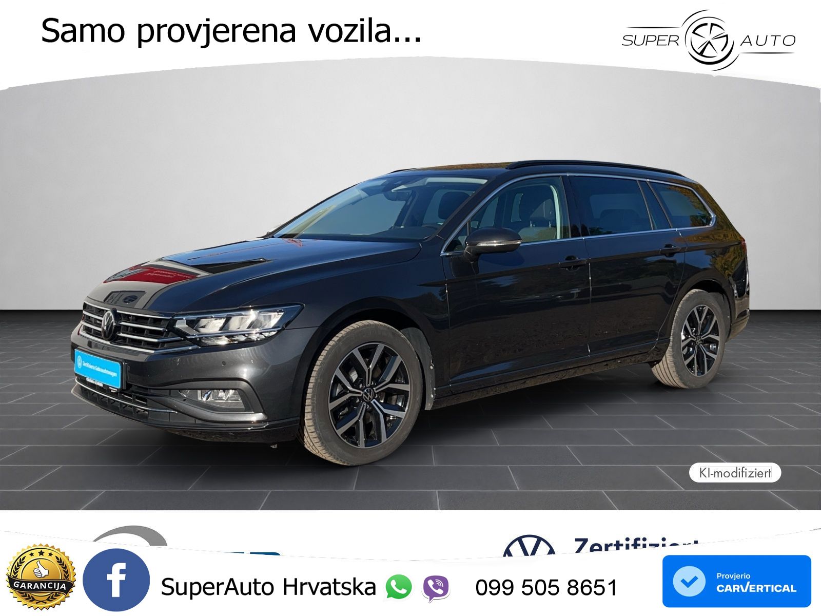 Volkswagen Passat Variant 2.0 TDI (150 KS) DSG Business LED+GR SJED+ACC