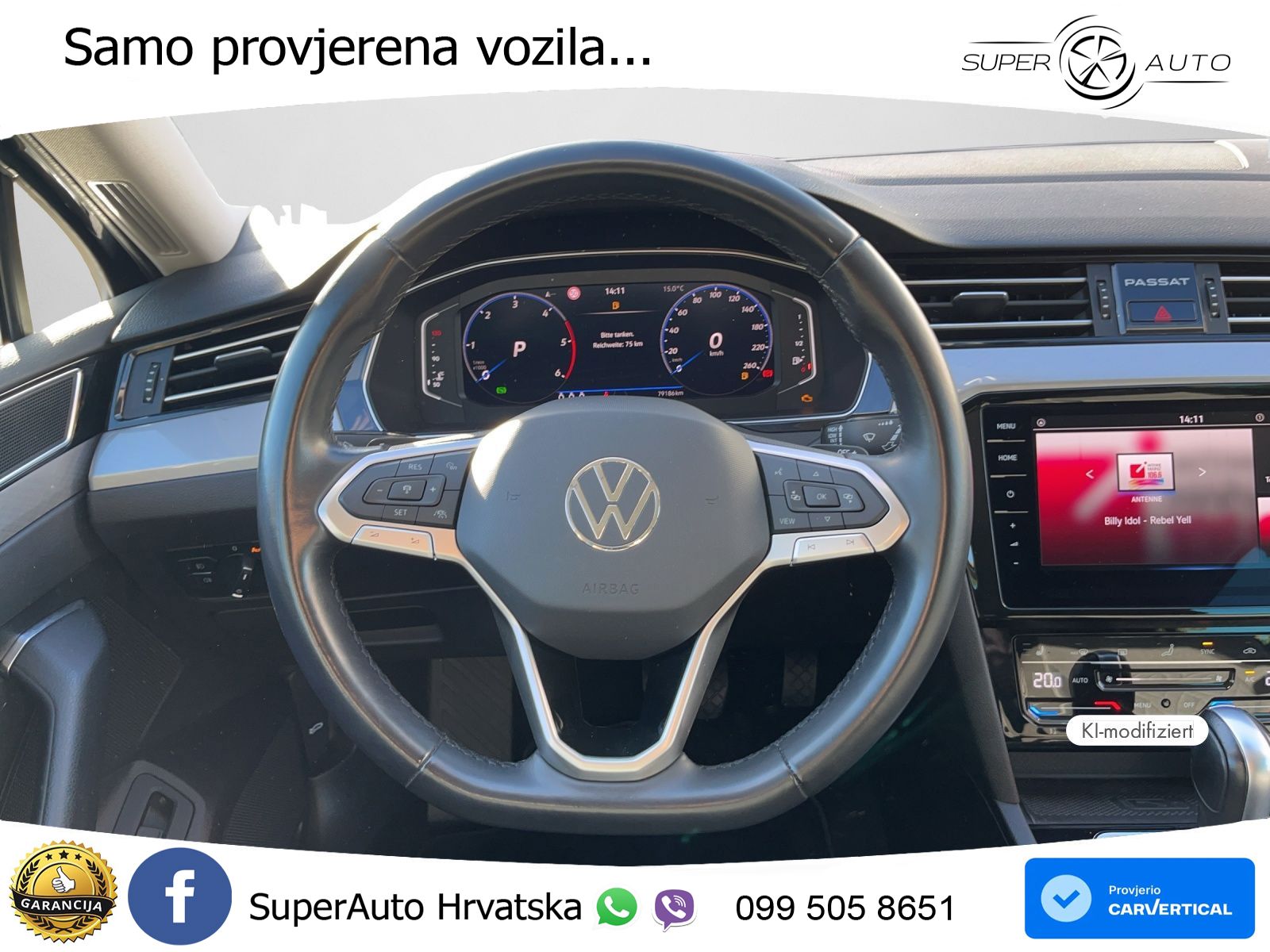 Volkswagen Passat Variant 2.0 TDI (150 KS) DSG Business LED+GR SJED+ACC