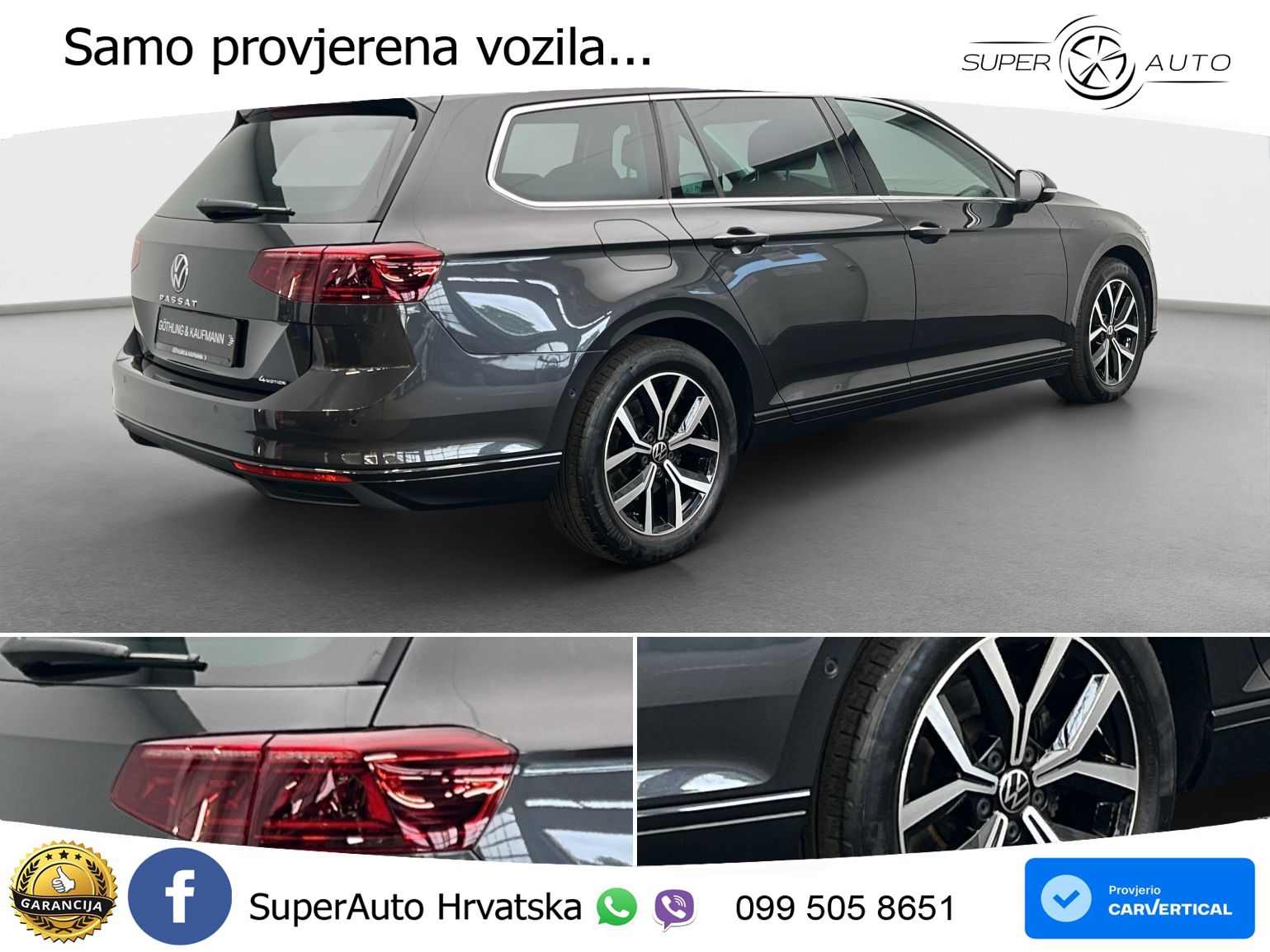 Volkswagen Passat Variant 2.0 TDI (200 KS) 4MOTION DSG Business LED+GR SJED+ACC