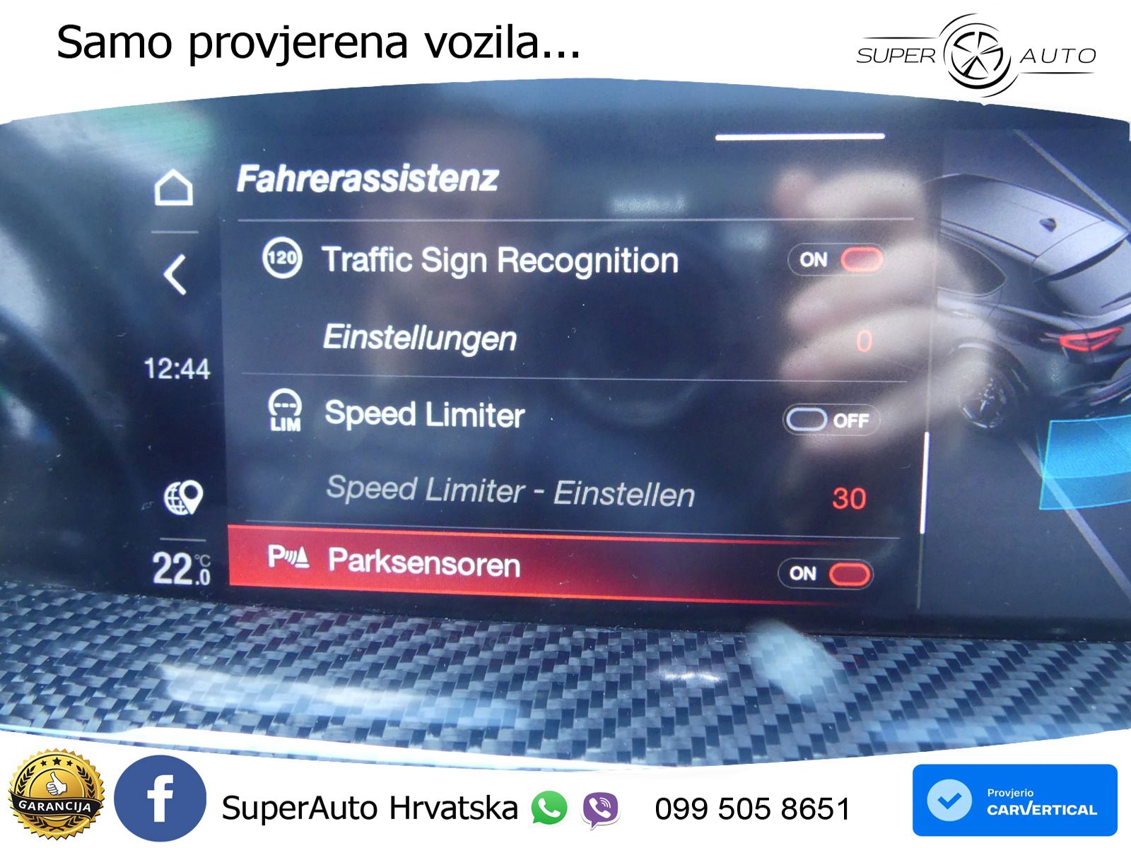 Alfa Romeo Stelvio Quadrifoglio 2.9 V6 Bi-Turbo (520 KS) Q4 Automatic ZRAČNI+ACC+GR SJED+KAM+PANO