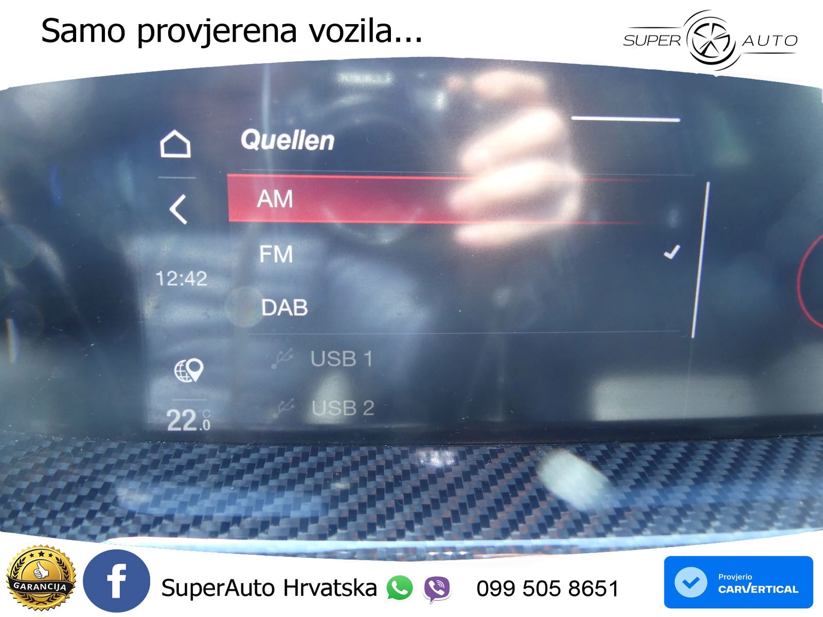 Alfa Romeo Stelvio Quadrifoglio 2.9 V6 Bi-Turbo (520 KS) Q4 Automatic ZRAČNI+ACC+GR SJED+KAM+PANO