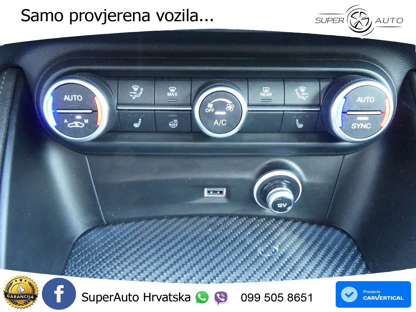 Alfa Romeo Stelvio Quadrifoglio 2.9 V6 Bi-Turbo (520 KS) Q4 Automatic ZRAČNI+ACC+GR SJED+KAM+PANO
