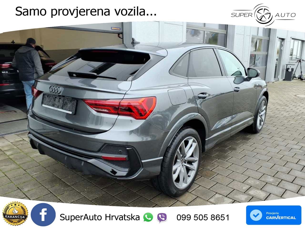 Audi Q3 Sportback 35 TFSI (150 KS) S tronic S line LED+GR SJED+ACC