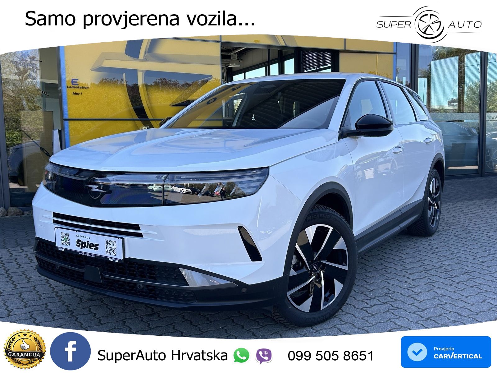 Opel Grandland 1.2 Turbo (145 KS) Hybrid eDCT LED+GR SJED+ACC