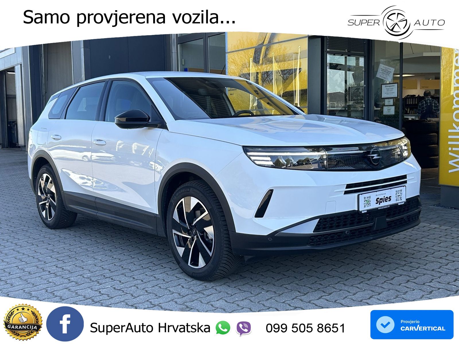 Opel Grandland 1.2 Turbo (145 KS) Hybrid eDCT LED+GR SJED+ACC