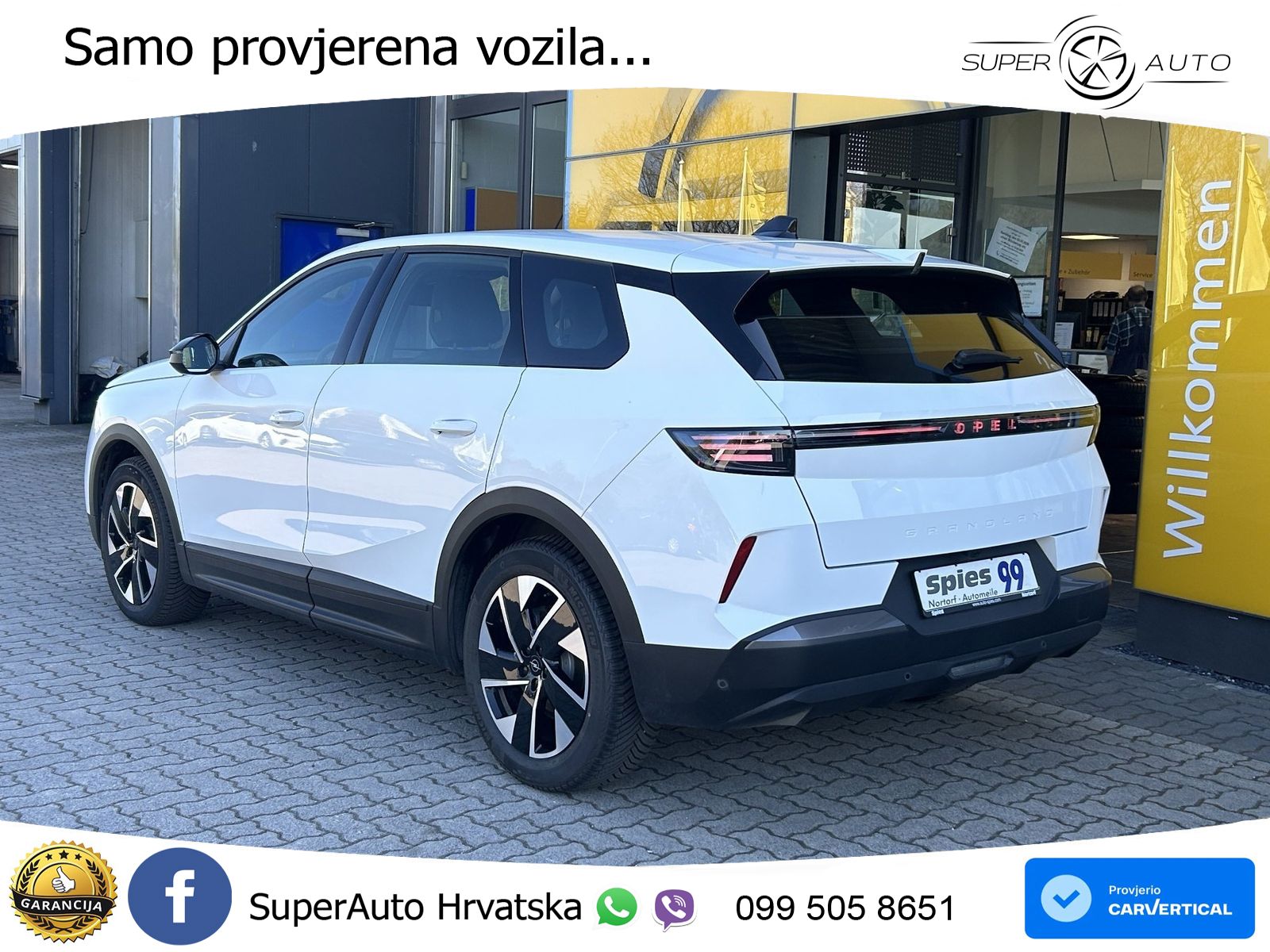 Opel Grandland 1.2 Turbo (145 KS) Hybrid eDCT LED+GR SJED+ACC