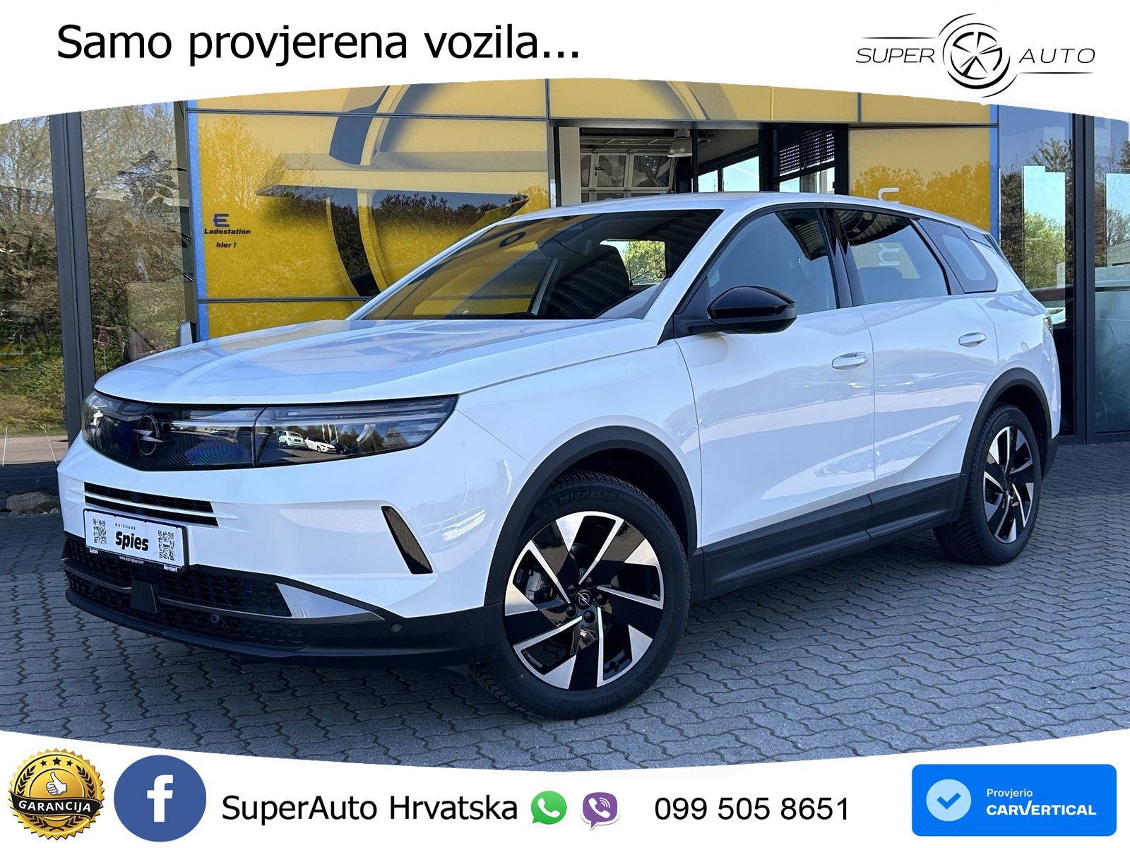 Opel Grandland 1.2 Turbo (145 KS) Hybrid eDCT LED+GR SJED+ACC
