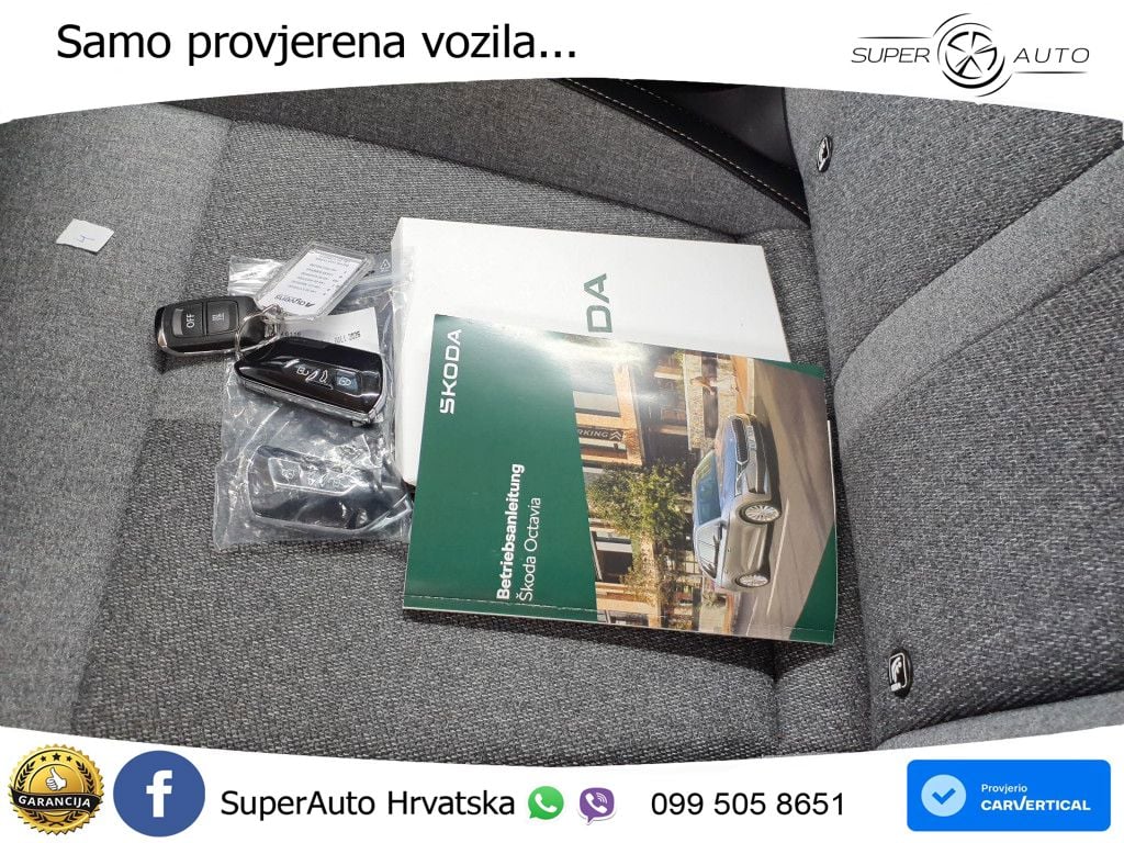 Škoda Octavia Combi 2.0 TDI (150 KS) DSG LED+GR SJED+ACC