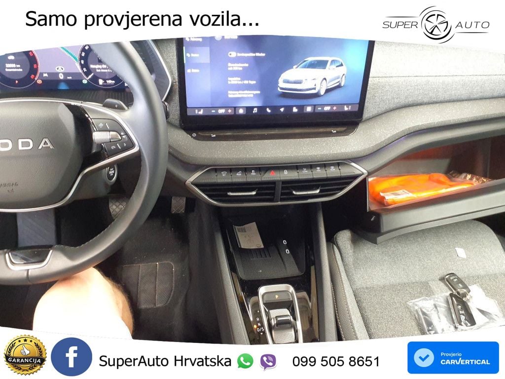 Škoda Octavia Combi 2.0 TDI (150 KS) DSG LED+GR SJED+ACC