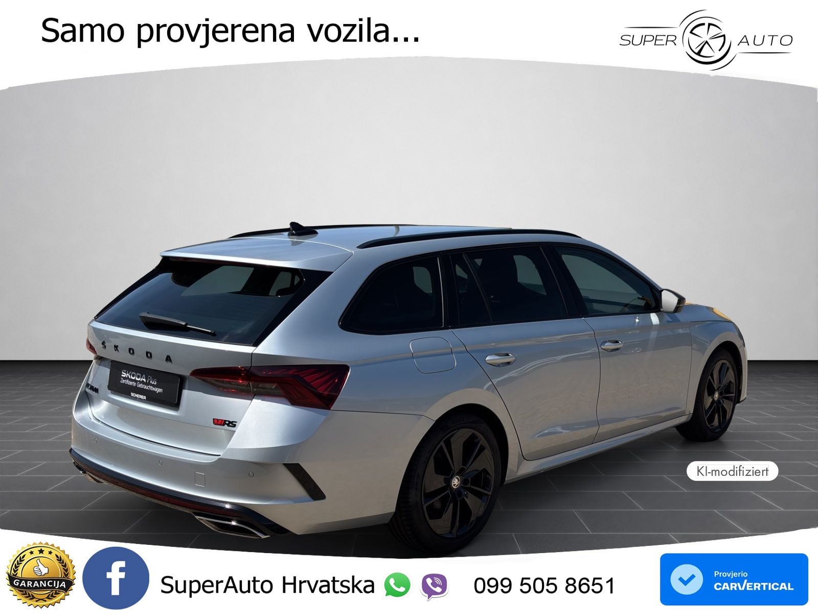 Škoda Octavia Combi RS 2.0 TDI (200 KS) DSG