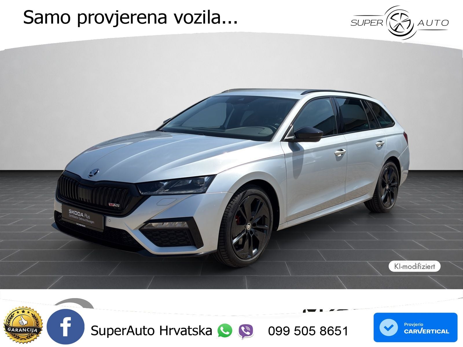 Škoda Octavia Combi RS 2.0 TDI (200 KS) DSG