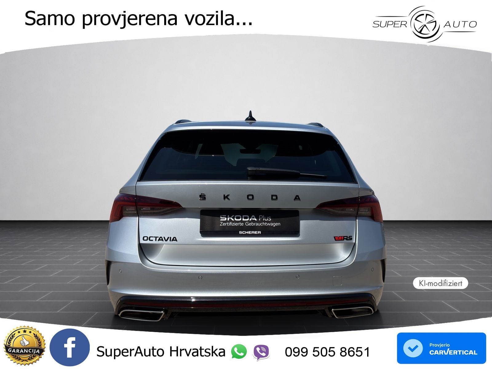 Škoda Octavia Combi RS 2.0 TDI (200 KS) DSG