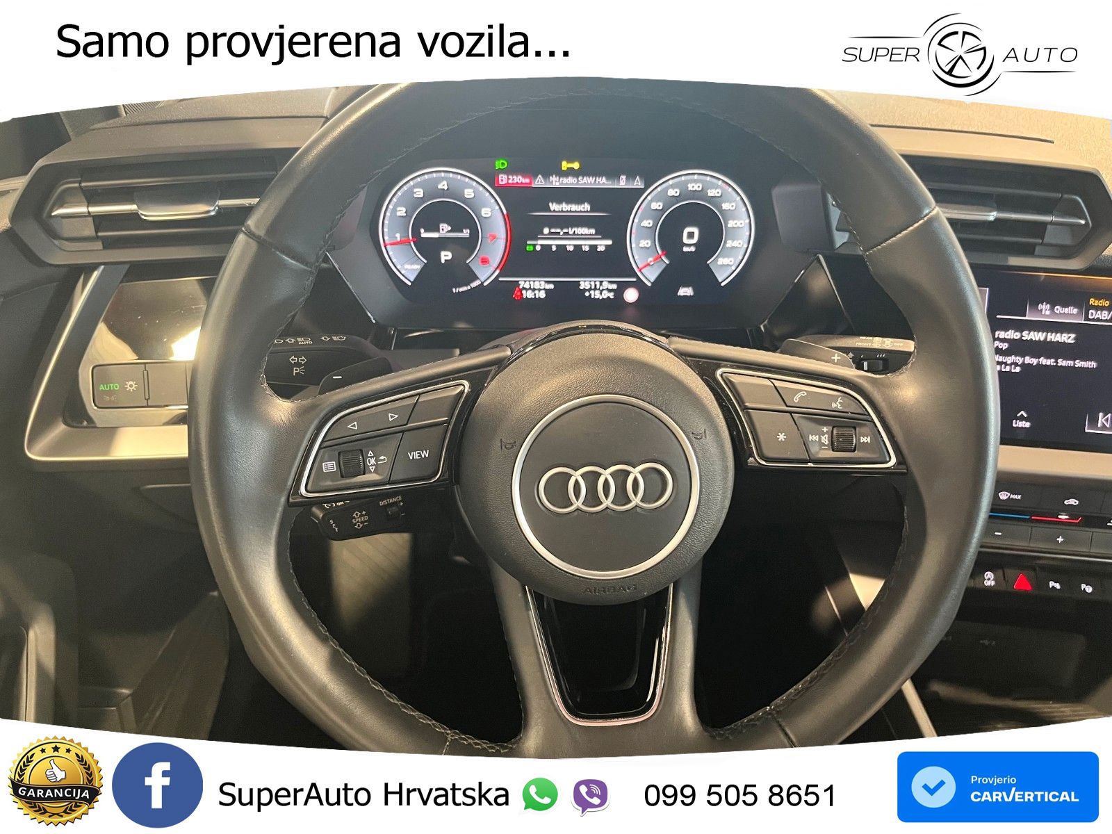 Audi A3 40 TFSI (190 KS) quattro S tronic LED+GR SJED+ACC