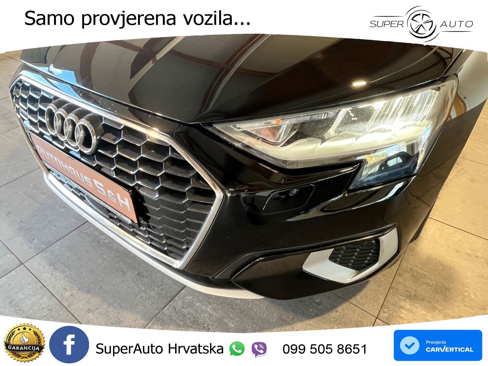Audi A3 40 TFSI (190 KS) quattro S tronic LED+GR SJED+ACC