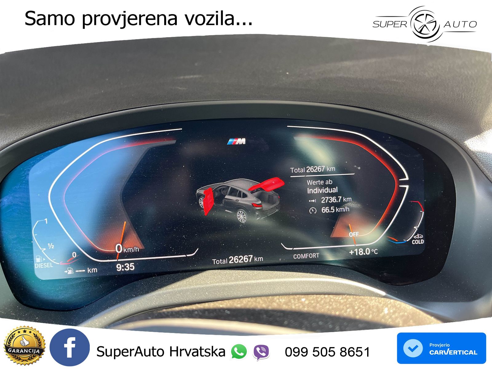 BMW X4 30d (286 KS) xDrive Steptronic M Sport LED+GR SJED+ACC