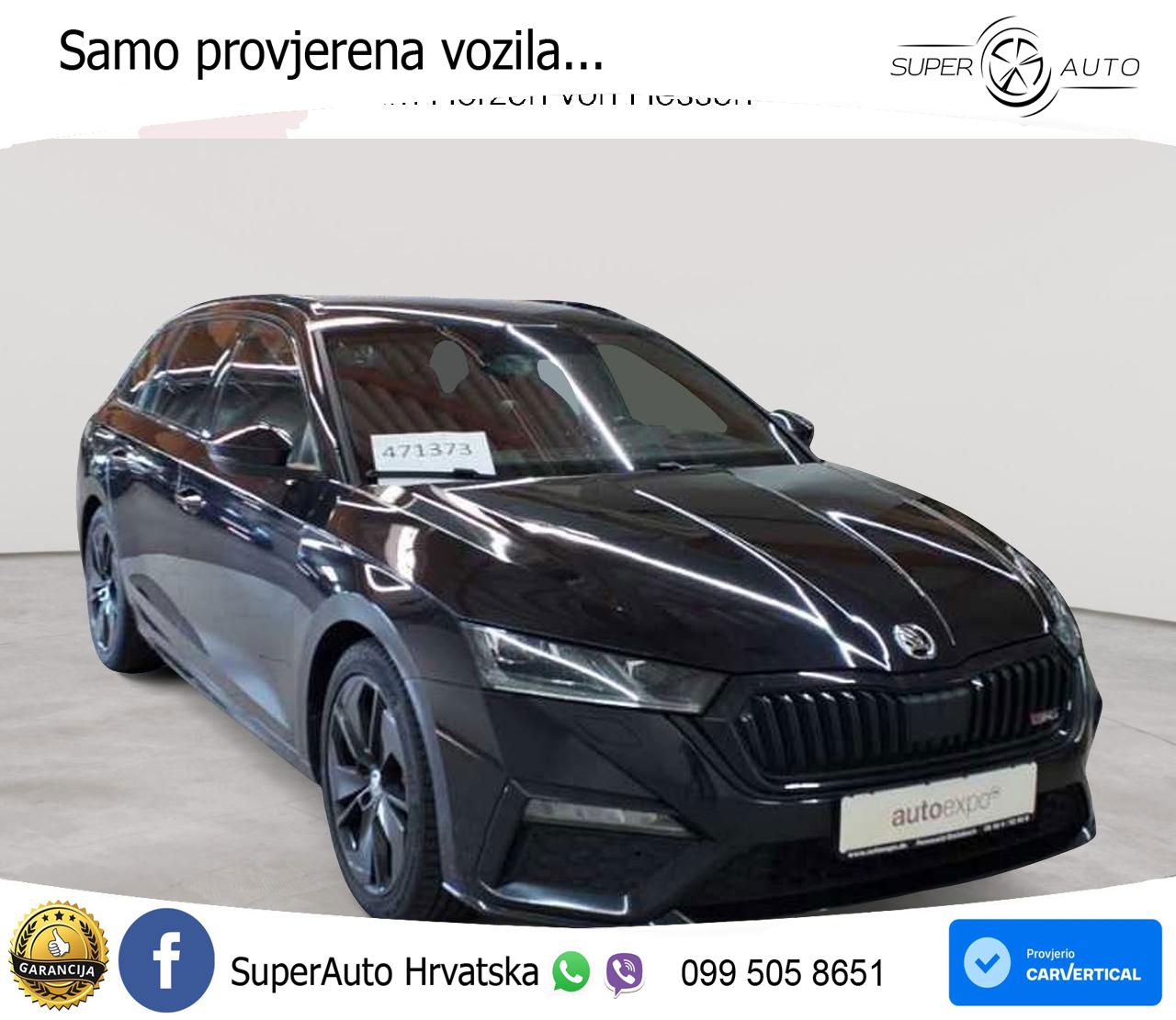Škoda Octavia Combi RS 2.0 TSI (245 KS) DSG