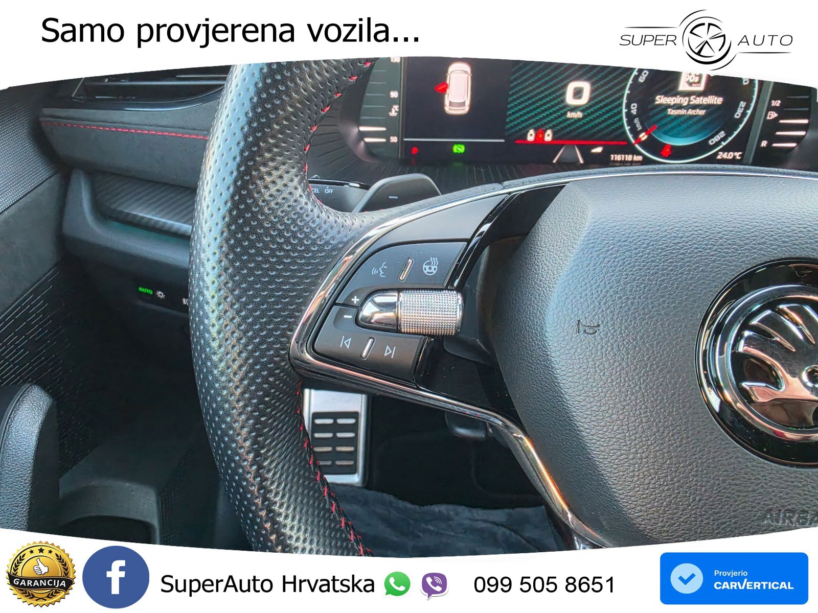 Škoda Octavia Combi RS 2.0 TDI (200 KS) DSG