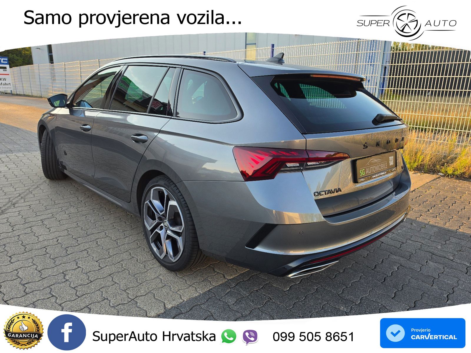 Škoda Octavia Combi RS 2.0 TDI (200 KS) DSG