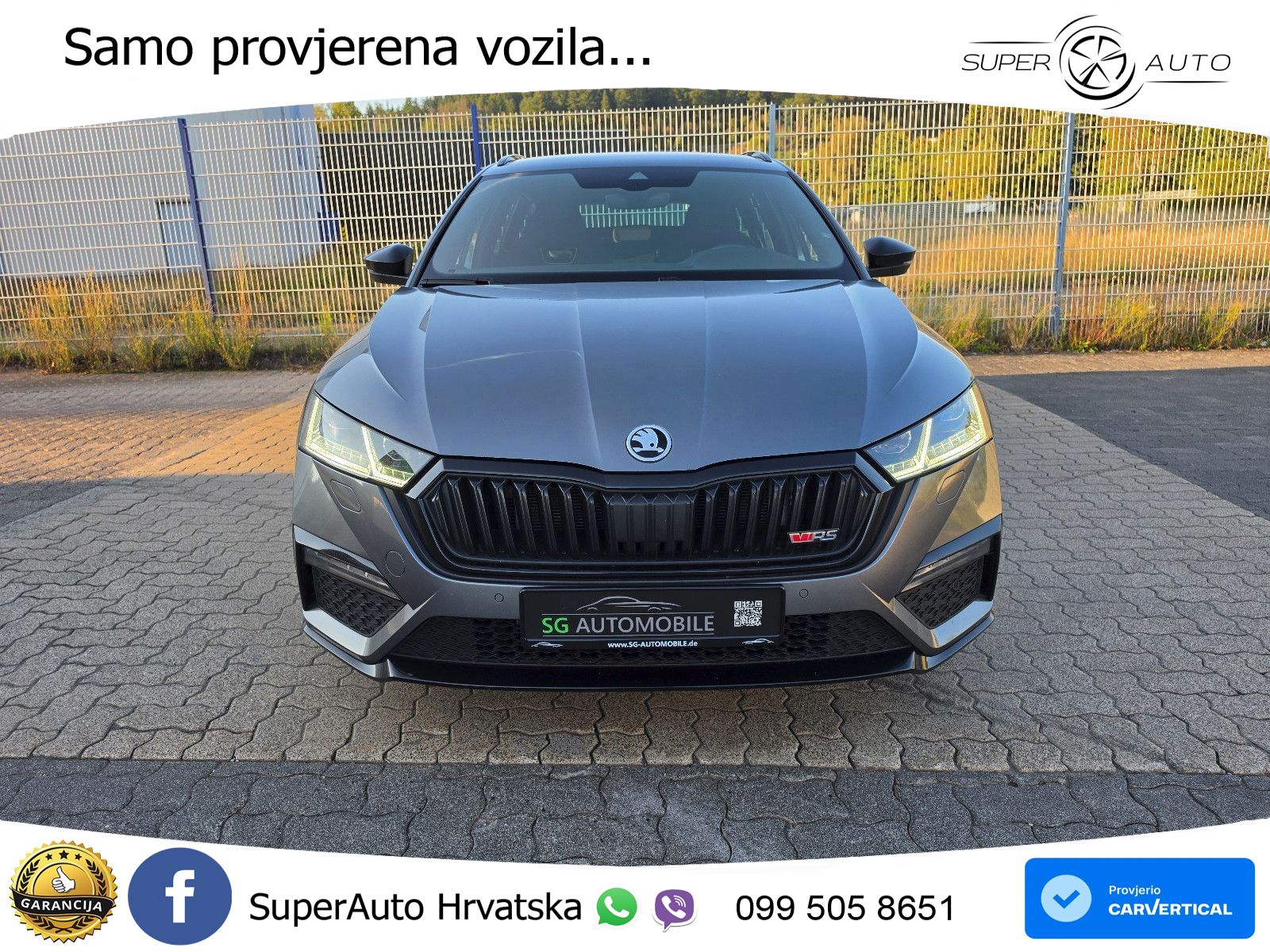 Škoda Octavia Combi RS 2.0 TDI (200 KS) DSG