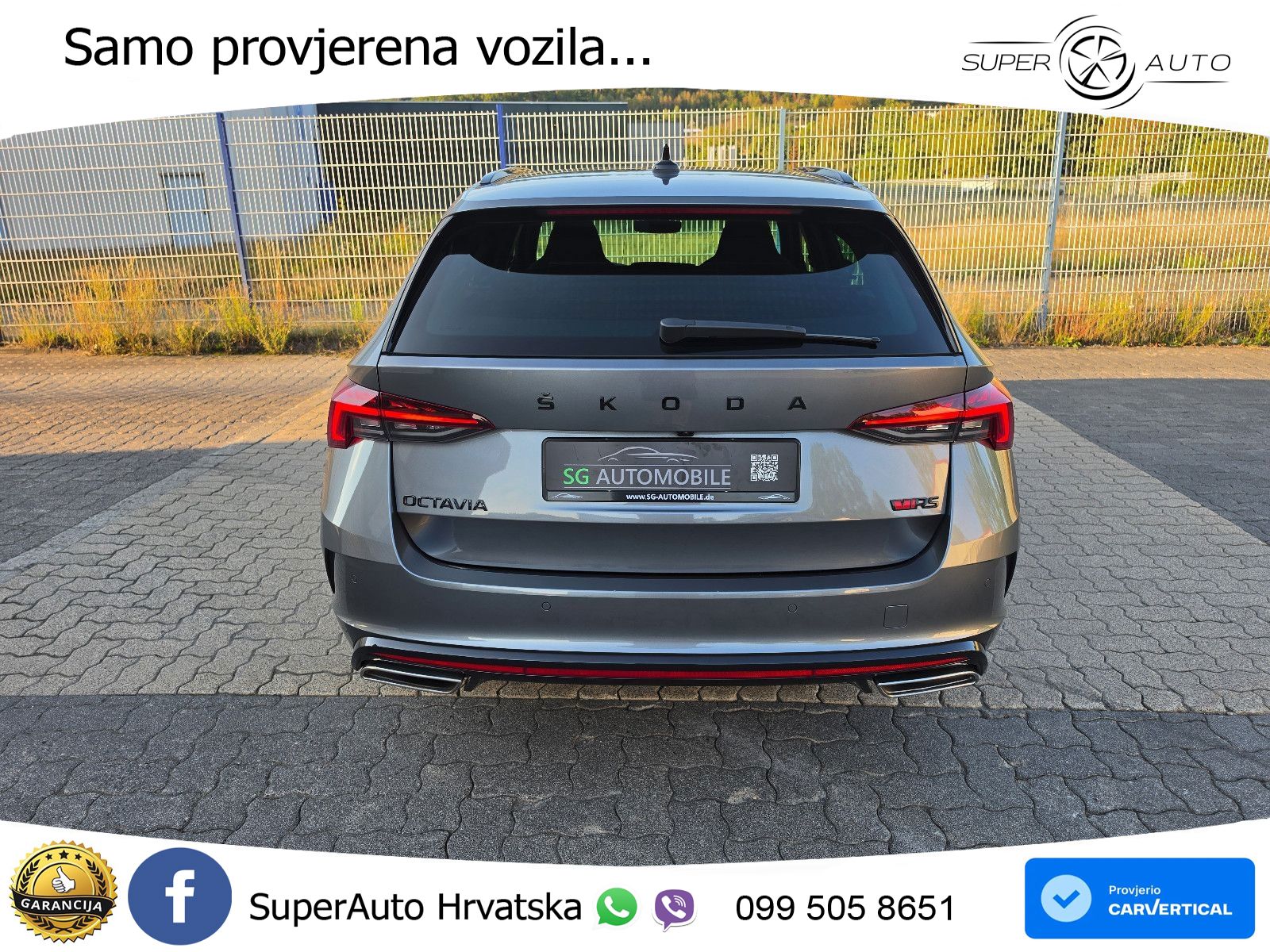 Škoda Octavia Combi RS 2.0 TDI (200 KS) DSG