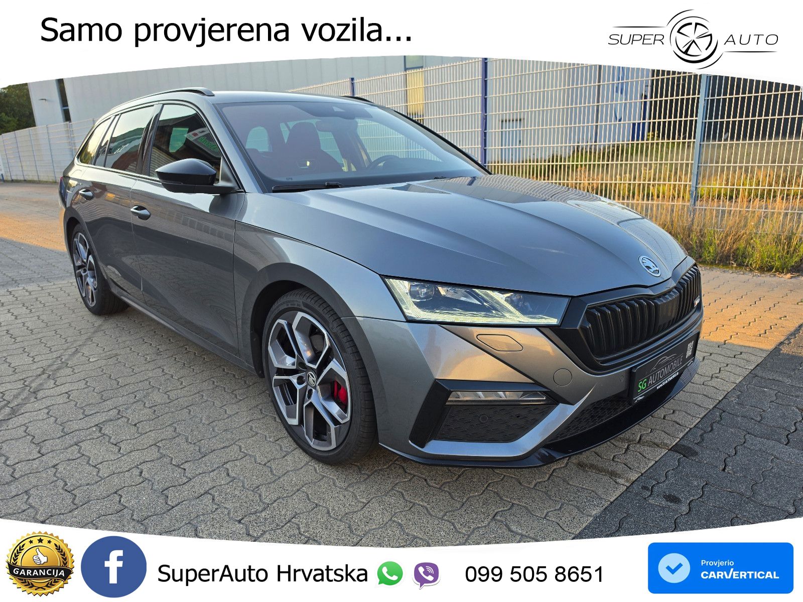 Škoda Octavia Combi RS 2.0 TDI (200 KS) DSG
