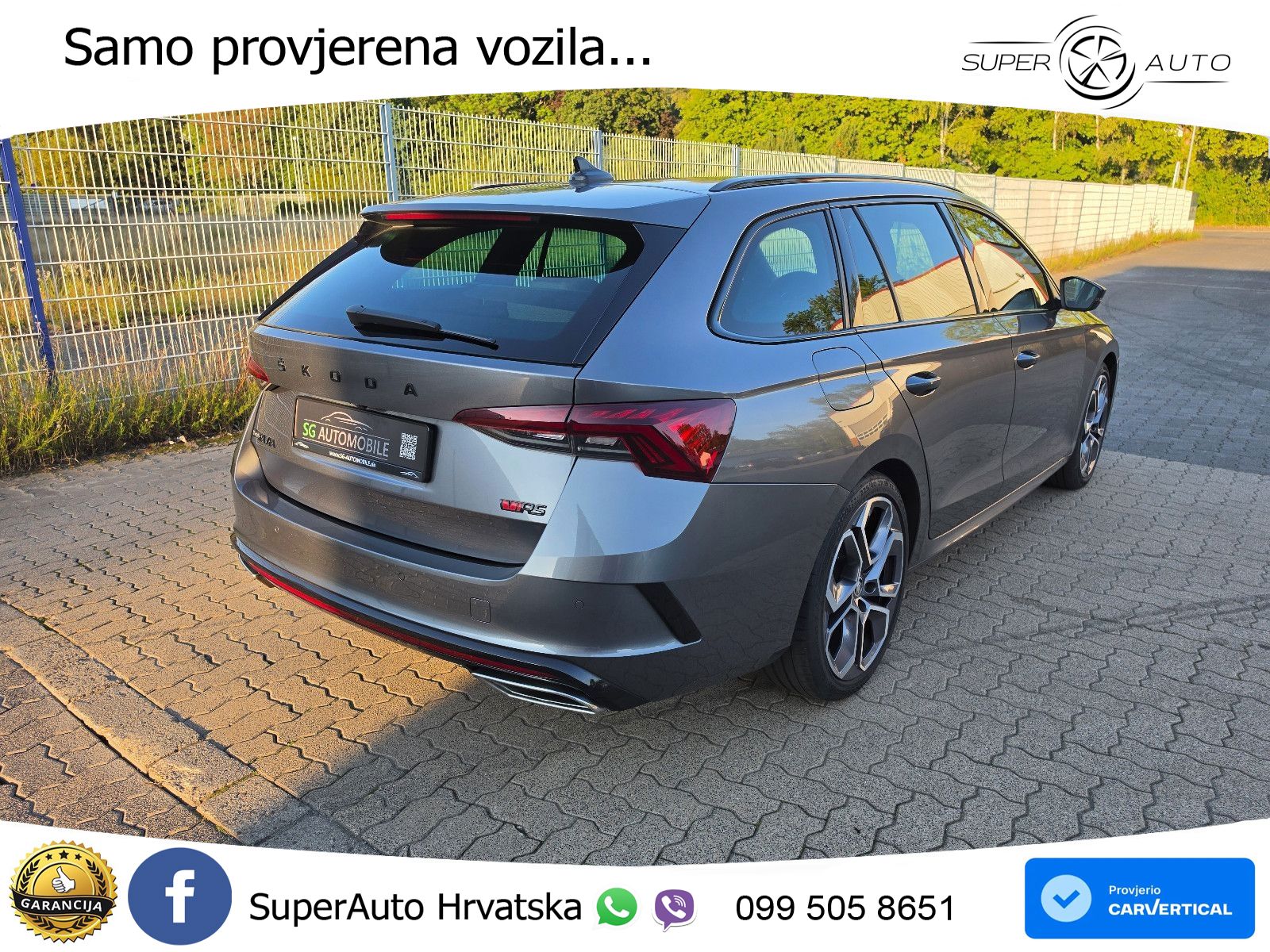Škoda Octavia Combi RS 2.0 TDI (200 KS) DSG