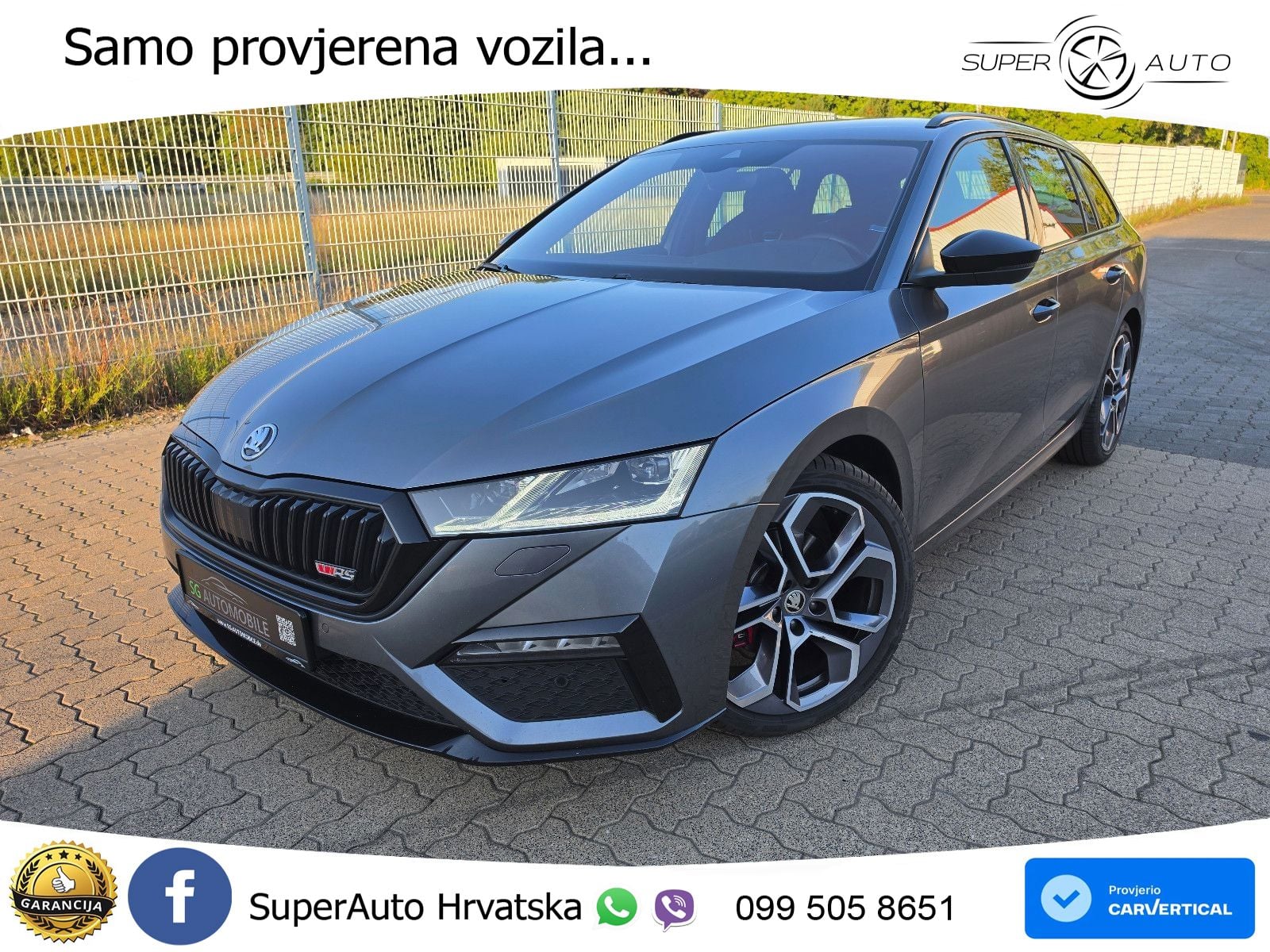 Škoda Octavia Combi RS 2.0 TDI (200 KS) DSG