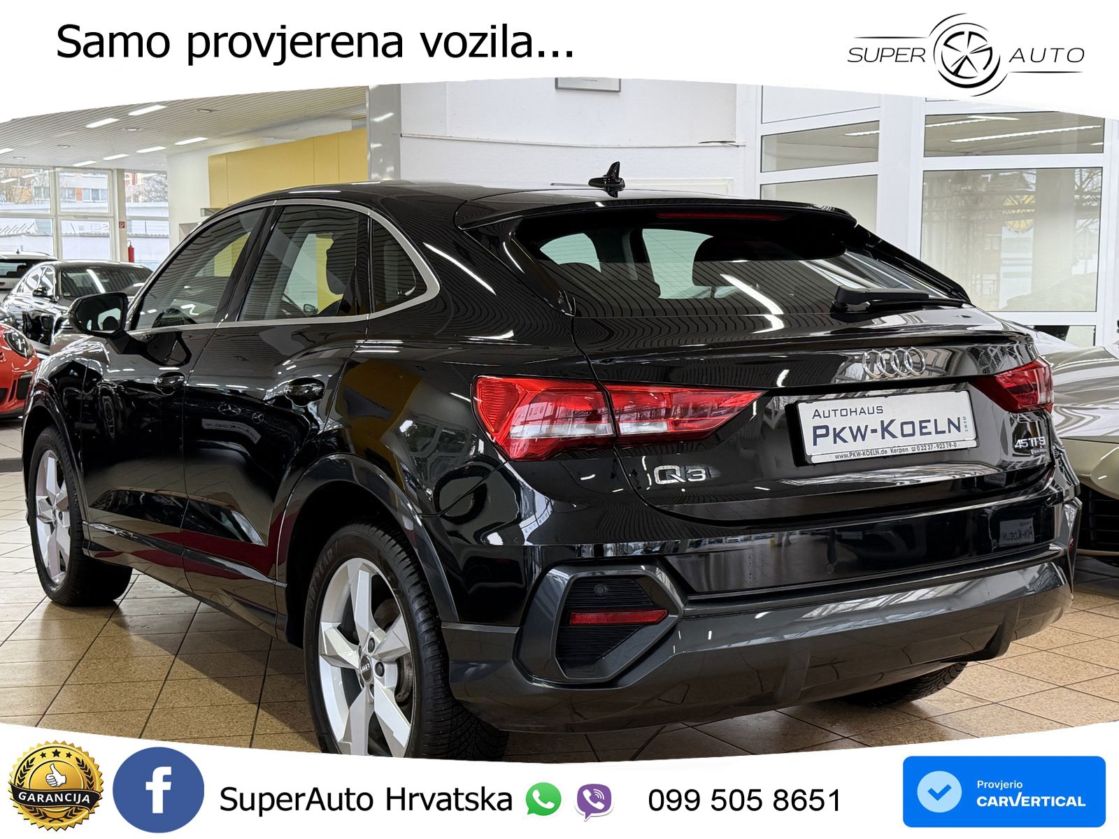 Audi Q3 45 TFSI (230 KS) quattro S tronic LED+GR SJED+ACC