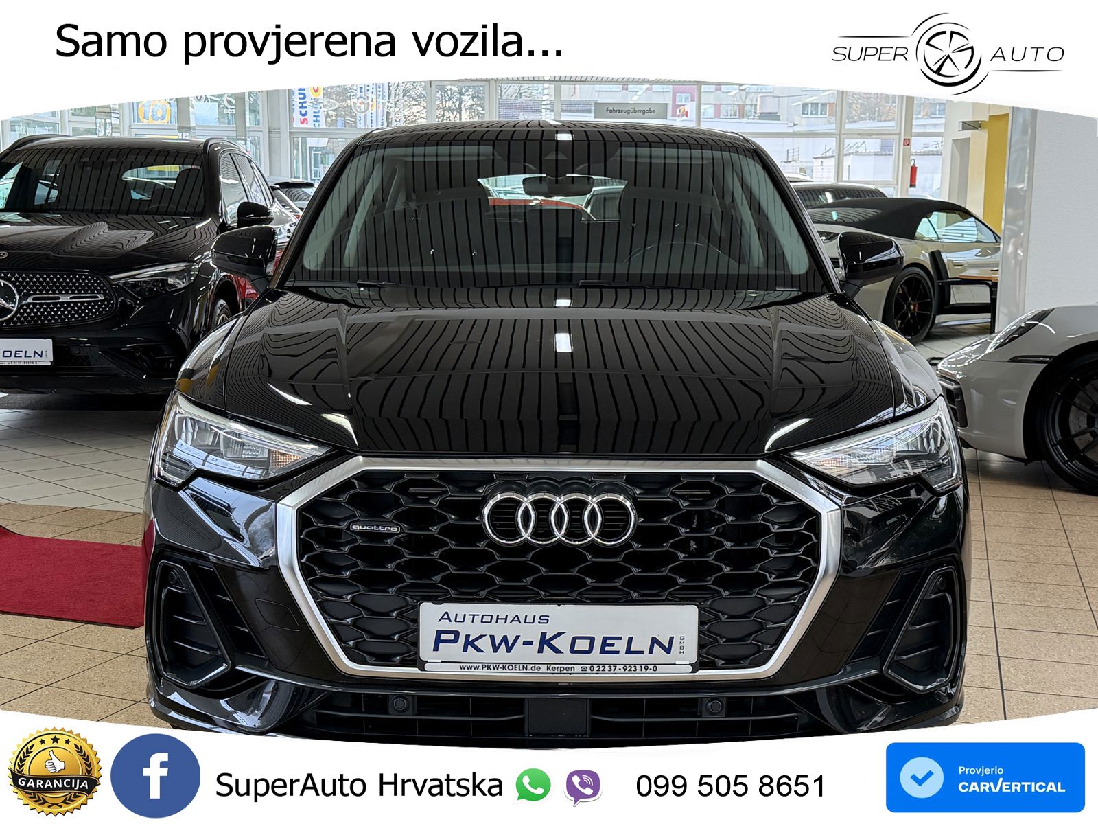 Audi Q3 45 TFSI (230 KS) quattro S tronic LED+GR SJED+ACC
