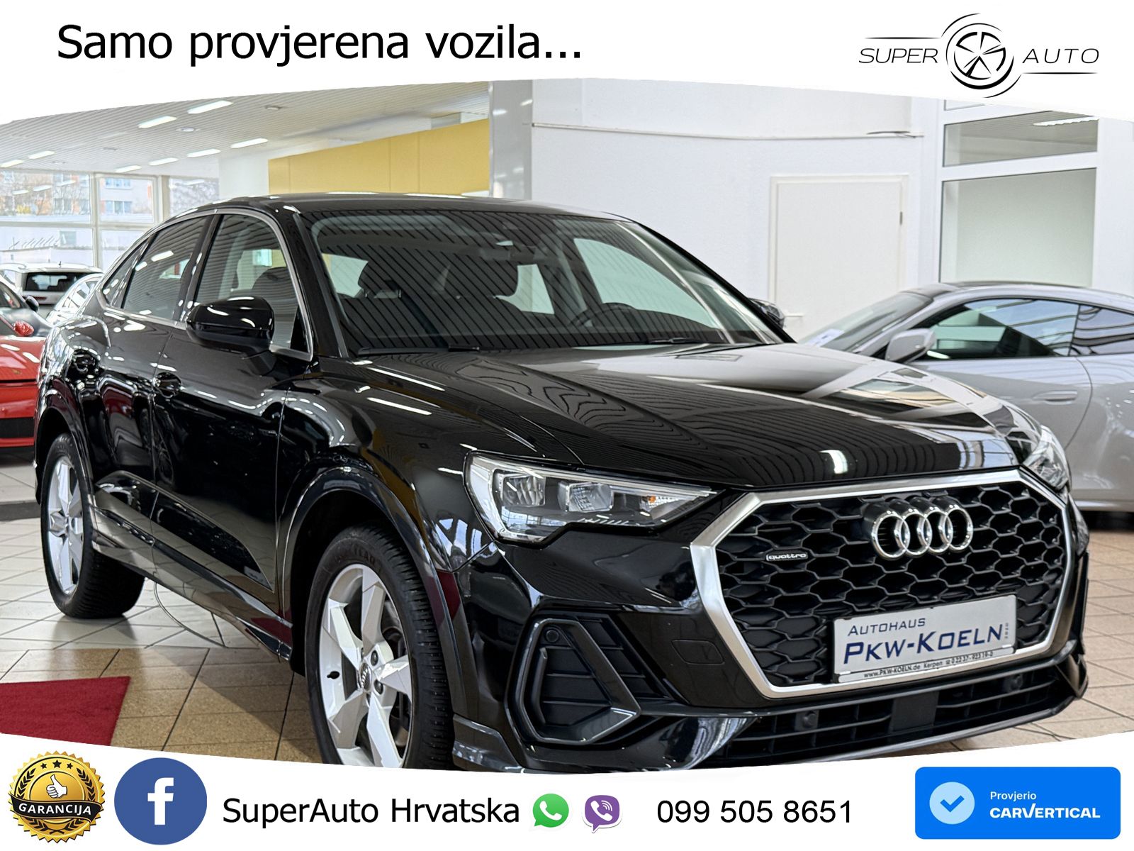 Audi Q3 45 TFSI (230 KS) quattro S tronic LED+GR SJED+ACC