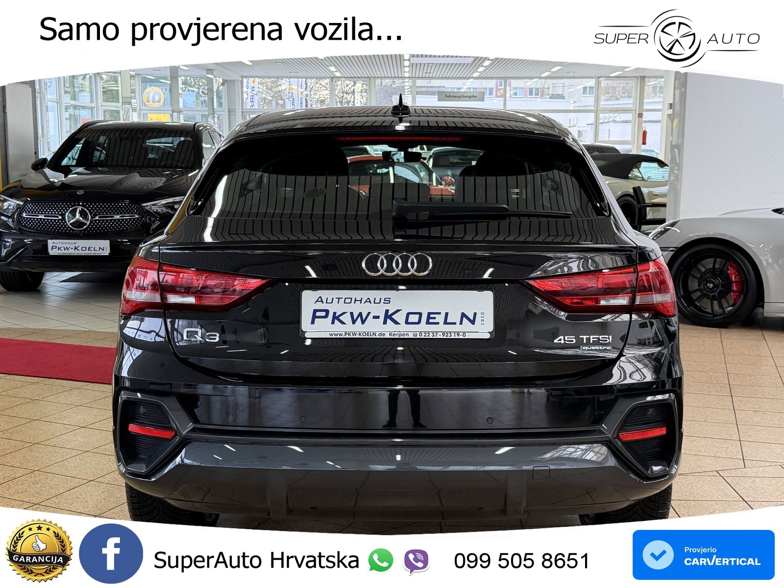 Audi Q3 45 TFSI (230 KS) quattro S tronic LED+GR SJED+ACC