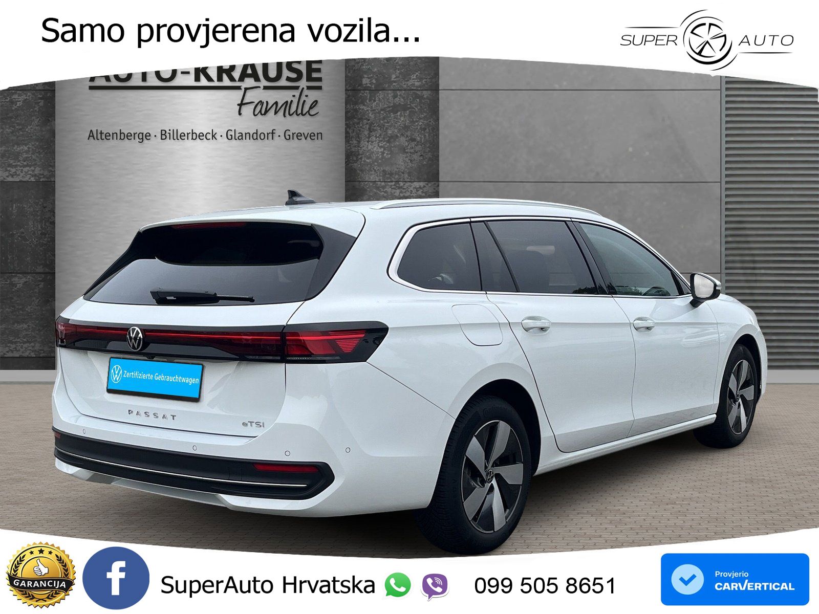 Volkswagen Passat Variant 1.5 eTSI (150 KS) DSG Business LED+GR SJED+ACC